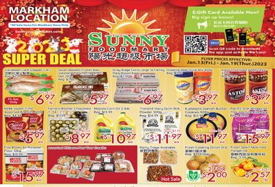 Sunny Foodmart (Markham) Flyer January 13 to 19