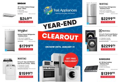 Trail Appliances (BC) Flyer January 12 to 31