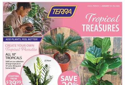 Terra Greenhouses Flyer January 13 to 19