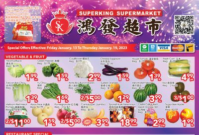 Superking Supermarket (North York) Flyer January 13 to 19
