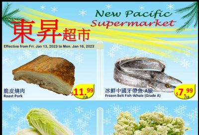 New Pacific Supermarket Flyer January 13 to 16