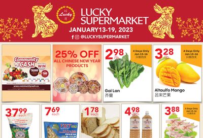 Lucky Supermarket (Edmonton) Flyer January 13 to 19