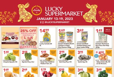 Lucky Supermarket (Calgary) Flyer January 13 to 19