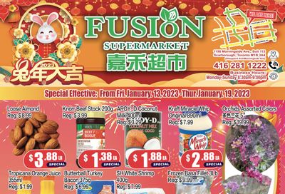 Fusion Supermarket Flyer January 13 to 19