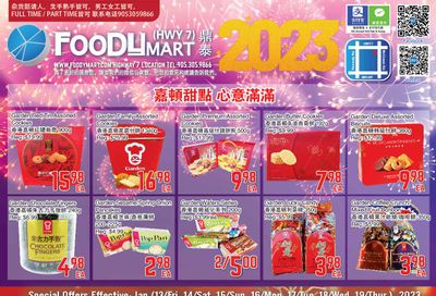 FoodyMart (HWY7) Flyer January 13 to 19