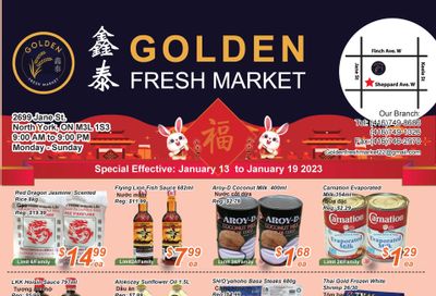 Golden Fresh Market Flyer January 13 to 19