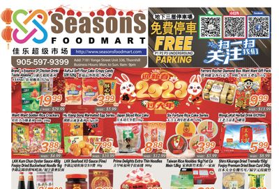 Seasons Food Mart (Thornhill) Flyer January 13 to 19