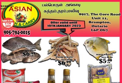 Asian Cash & Carry Flyer January 13 to 19