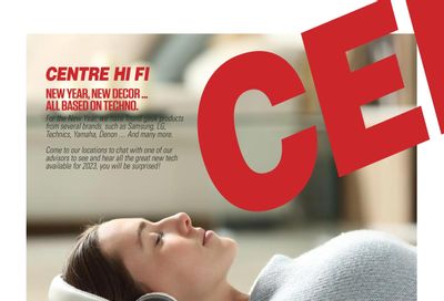 Centre Hi-Fi Flyer January 13 to 19