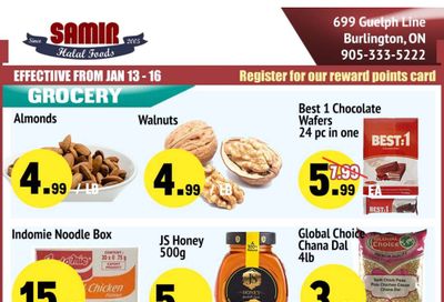 Samir Supermarket Flyer January 13 to 16