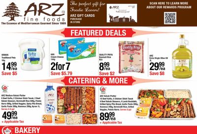 Arz Fine Foods Flyer January 13 to 19