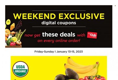 Cub Foods (MN) Weekly Ad Flyer Specials January 13 to January 15, 2023