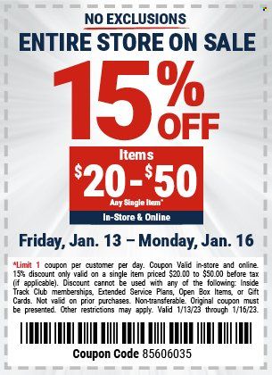 Harbor Freight Weekly Ad Flyer Specials January 13 to January 16, 2023