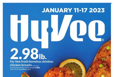 Hy-Vee (IA, IL, KS, MO) Weekly Ad Flyer Specials January 11 to January 17, 2023