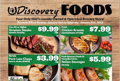 Discovery Foods Flyer January 15 to 21