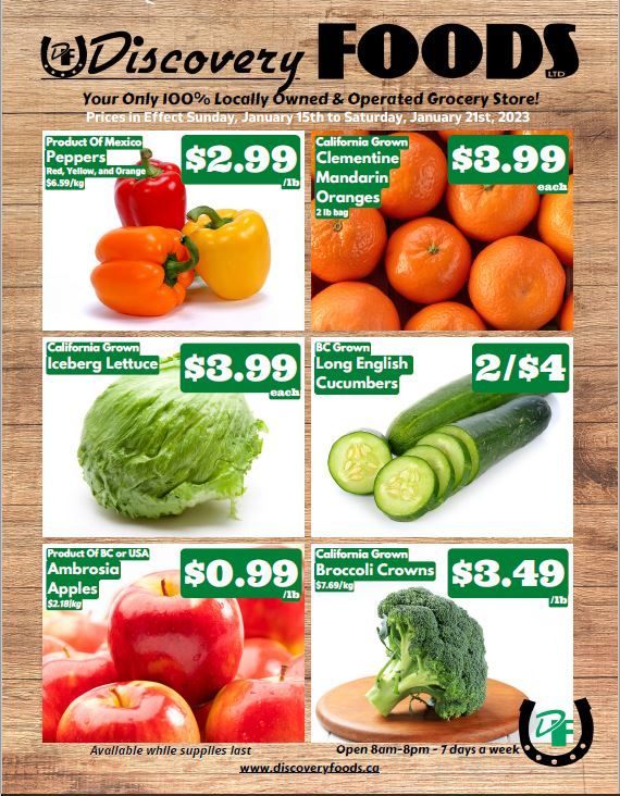 Discovery Foods Flyer January 15 to 21