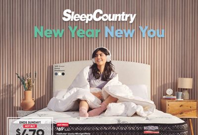Sleep Country Flyer January 16 to 22