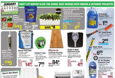 Menards Weekly Ad Flyer Specials January 15 to January 22, 2023