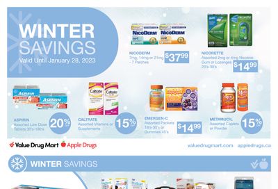 Value Drug Mart Flyer January 15 to 28
