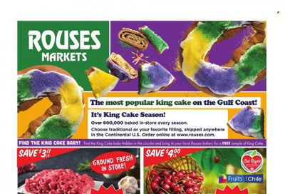 Rouses Markets (LA) Weekly Ad Flyer Specials January 11 to January 18, 2023