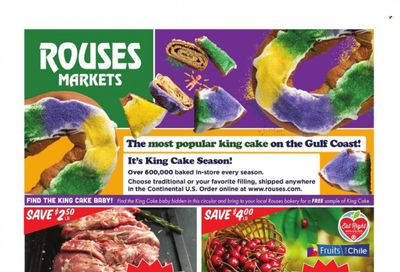 Rouses Markets (LA) Weekly Ad Flyer Specials January 11 to January 18, 2023