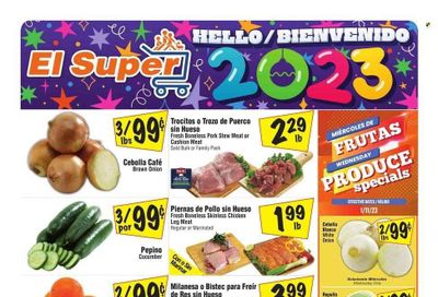 El Super (TX) Weekly Ad Flyer Specials January 11 to January 17, 2023