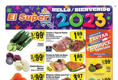 El Super (CA) Weekly Ad Flyer Specials January 11 to January 17, 2023