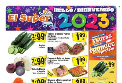 El Super (CA) Weekly Ad Flyer Specials January 11 to January 17, 2023