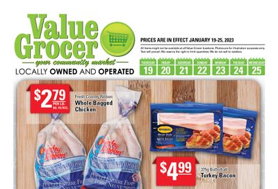Value Grocer Flyer January 19 to 25