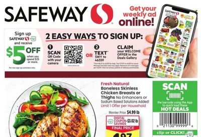 Safeway (CO) Weekly Ad Flyer Specials January 11 to January 17, 2023