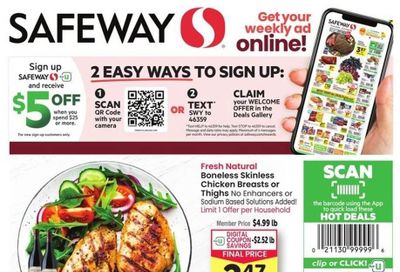 Safeway (SD) Weekly Ad Flyer Specials January 11 to January 17, 2023