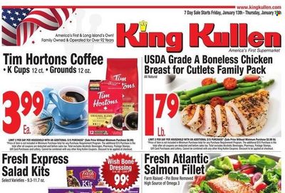 King Kullen (NY) Weekly Ad Flyer Specials January 13 to January 19, 2023