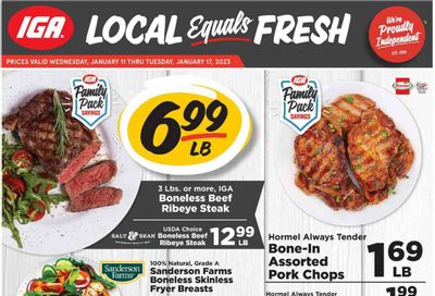 IGA (AL) Weekly Ad Flyer Specials January 11 to January 17, 2023