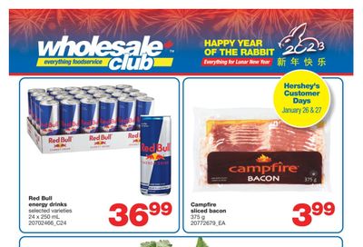 Wholesale Club (West) Flyer January 19 to February 1