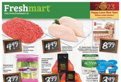 Freshmart (ON) Flyer January 19 to 25