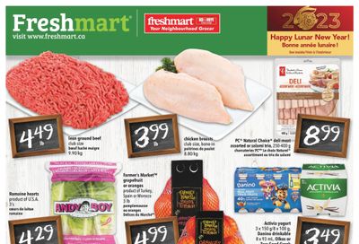 Freshmart (Atlantic) Flyer January 19 to 25