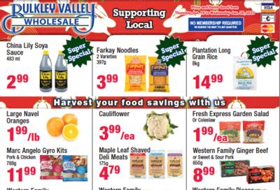 Bulkley Valley Wholesale Flyer January 19 to 25