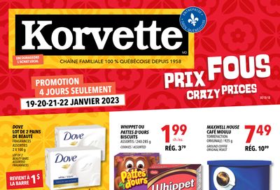 Korvette Flyer January 19 to 22