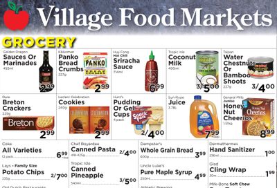 Village Food Market Flyer January 18 to 24