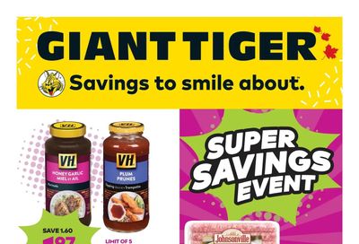 Giant Tiger (West) Flyer January 18 to 24