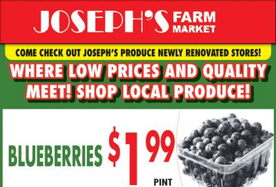 Joseph's Farm Market Flyer January 19 to 25