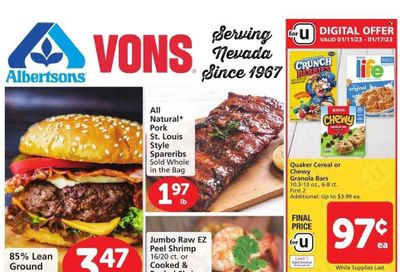 Vons (NV) Weekly Ad Flyer Specials January 11 to January 17, 2023