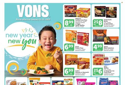 Vons (CA) Weekly Ad Flyer Specials January 11 to January 31, 2023