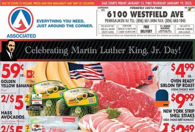 Associated Supermarkets (NY) Weekly Ad Flyer Specials January 13 to January 19, 2023