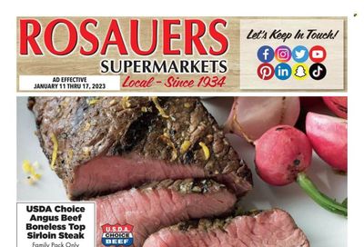 Rosauers (ID, MT, OR, WA) Weekly Ad Flyer Specials January 11 to January 17, 2023