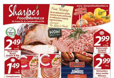 Sharpe's Food Market Flyer January 19 to 25