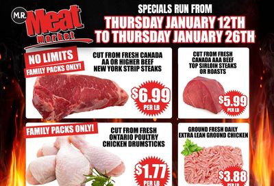 M.R. Meat Market Flyer January 19 to 26
