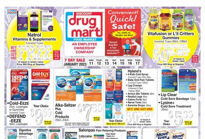 Discount Drug Mart (OH) Weekly Ad Flyer Specials January 11 to January 17, 2023