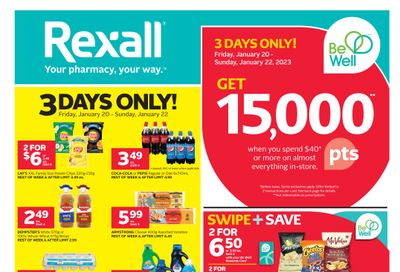 Rexall (BC) Flyer January 20 to 26
