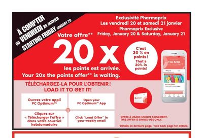 Pharmaprix Flyer January 21 to 26